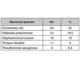 Дослідження деяких бактеріальних причин інфекцій сечовивідних шляхів у пацієнтів із діабетом у провінції Аль-Мутанна
